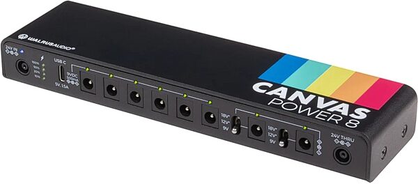 Walrus Audio Canvas Power 8 (Standalone Power Supply), New, Left