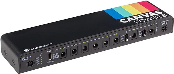 Walrus Audio Canvas Power 8 (Standalone Power Supply), New, Right