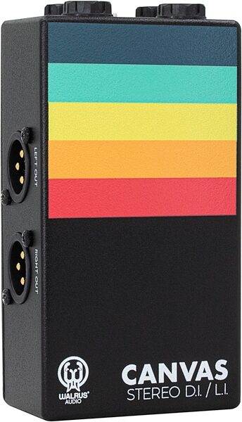 Walrus Audio Canvas Stereo Direct Box/Line Isolator, Open Box (Very Good), Action Position Back