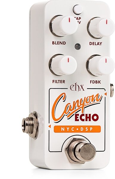 Electro-Harmonix Pico Canyon Echo Digital Delay Pedal, New, Action Position Back