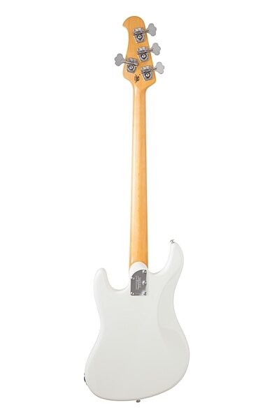 Ernie Ball Music Man Caprice Electric Bass (with Case), Ivory White Back