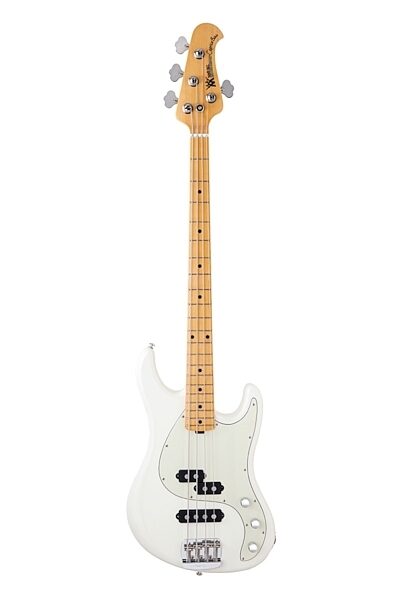 Ernie Ball Music Man Caprice Electric Bass (with Case), Ivory White