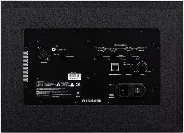 ADAM Audio A8H Active 3-Way Studio Monitor, A8HL + A8HR, Pair, Rear