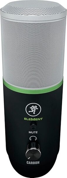 Mackie EleMent Carbon Premium USB Condenser Microphone, New, ve