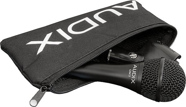 Audix OM3 Dynamic Hypercardioid Handheld Microphone, OM3 (Standard), Pouch