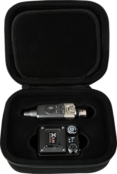 Xvive CU4 Hard Travel Case for U4 Wireless In-Ear Monitor System, New, Action Position Back