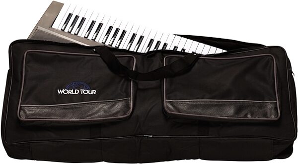 World Tour Deluxe Keyboard Gig Bag for Casio LK-270, New, View