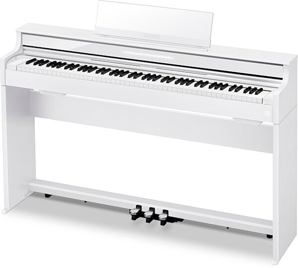 Casio Celviano AP-S450 Digital Piano, White, AP-S450WE, Action Position Back