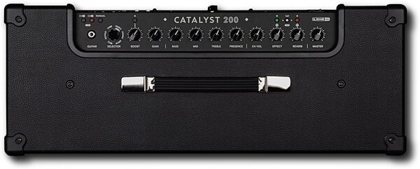 Line 6 Catalyst 200 Guitar Combo Amplifier (200 Watts, 2x12"), New, Angled Control Panel