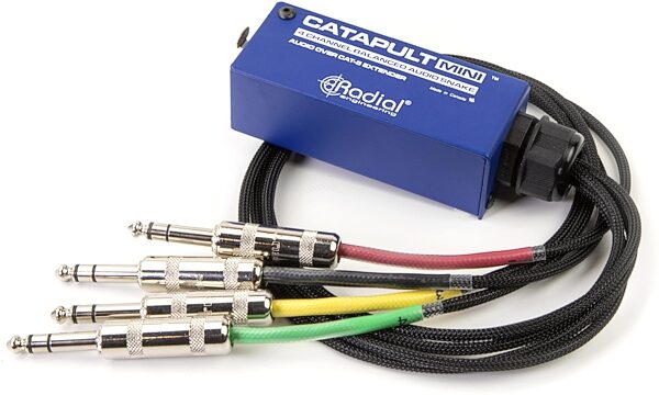 Radial Engineering Catapult MINITX 4Ch Cat5 / XLRF, New, Action Position Back