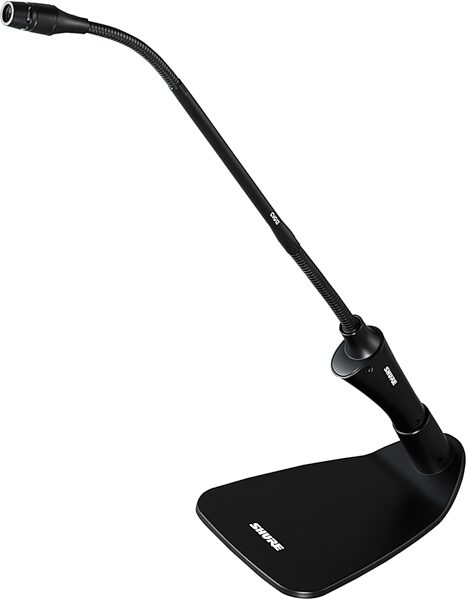 Shure Centraverse CVG12-B/C Gooseneck Microphone, Black, 12 inch, CVG12-B/C, Cardioid, Angle with Optional Base