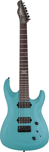 Chapman ML1-7 Pro Modern Electric Guitar, 7-String, Teal Satin Metallic, Open Box (Very Good), Action Position Back