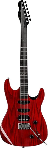 Chapman ML1 X Electric Guitar, Deep Red Gloss, Blemished, Action Position Back