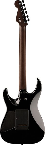 Charvel MJ DK24 HSH 2PT W Mahogany Electric Guitar (with Gig Bag), Black, Action Position Back