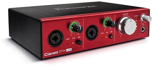 Focusrite Clarett 2Pre USB Audio Interface, Side1