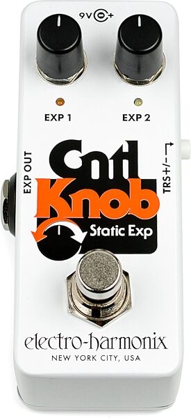 Electro-Harmonix CNTL Knob Static Expression Pedal, Action Position Back