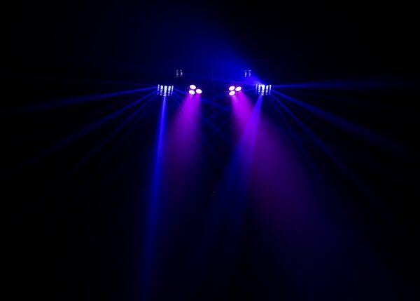 ColorKey PartyBar GO Battery-Powered Stage Lighting System, New, In Use