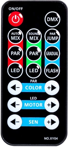 ColorKey PartyBar GO Battery-Powered Stage Lighting System, New, Remote