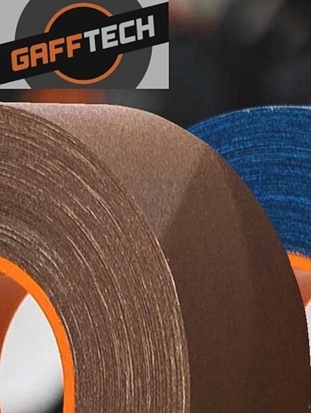 GaffTech GT Pro Brown Roll Gaffer's Tape, 2&quot; Width, Main