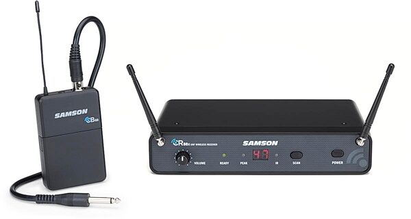 Samson Concert 88x Wireless Instrument System, Band D, Main
