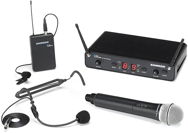Samson Concert 288 All-In-One Wireless Microphone System, Band I, Main