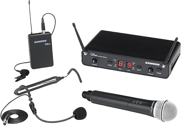 Samson Concert 288 All-In-One Wireless Microphone System, Band H, Main