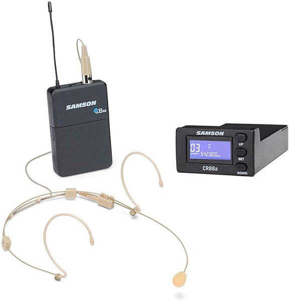 Samson CR88a Wireless Headset Module for XP310w/312w System, Channel D, Main