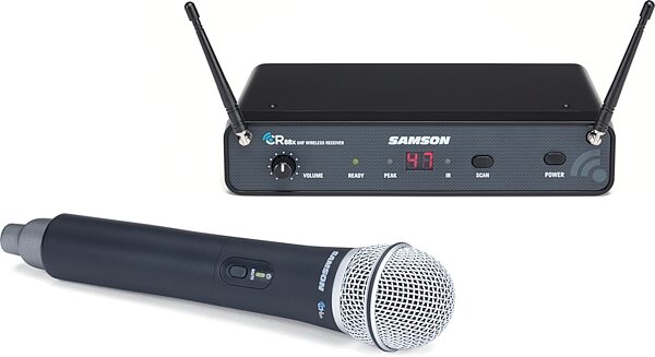 Samson Concert 88x Wireless HH Microphone System with Q6 Microphone, Action Position Front