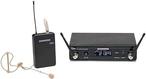 Samson Concert 99 Wireless Earset Microphone System, Band D (542-566 MHz), Main