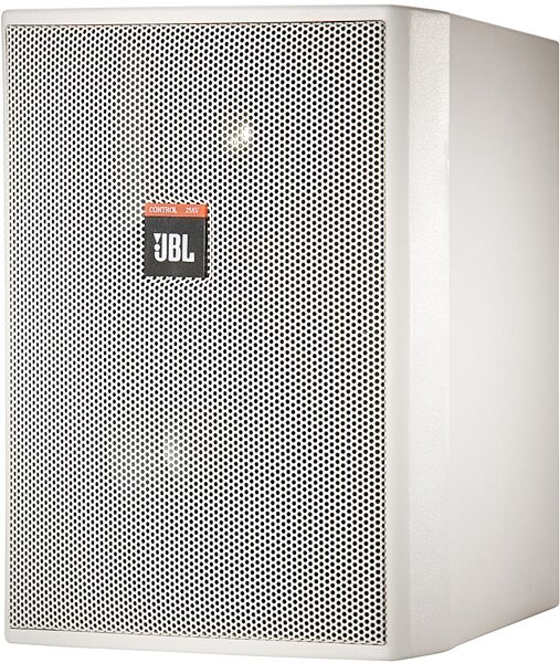 JBL Control 25AV Shielded Monitor Speaker, White
