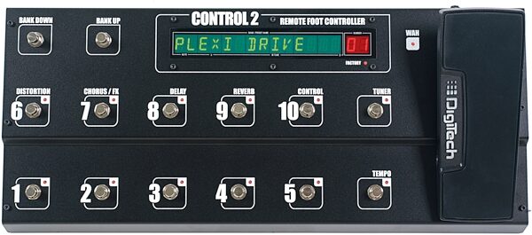 DigiTech Control 2 Foot Controller, Top