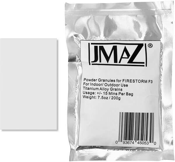 JMAZ Firestorm F3 Cold Spark 2-Unit Package, Black, Detail Side