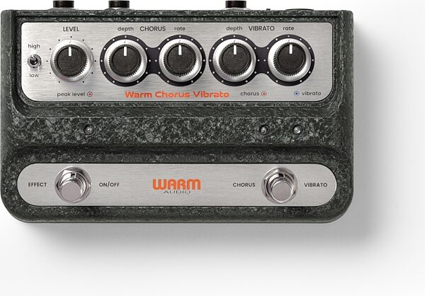 Warm Audio WA-C1 Stereo Chorus Vibrato Pedal, New, Action Position Back