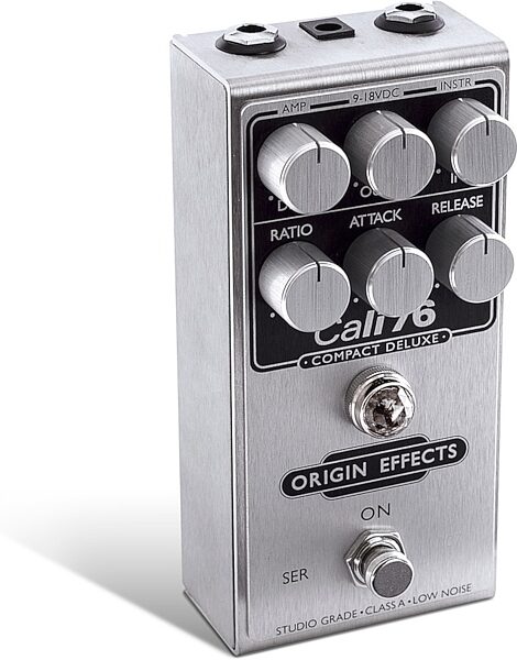 Origin Effects Cali76 Compact Deluxe Compressor Pedal, Action Position Front