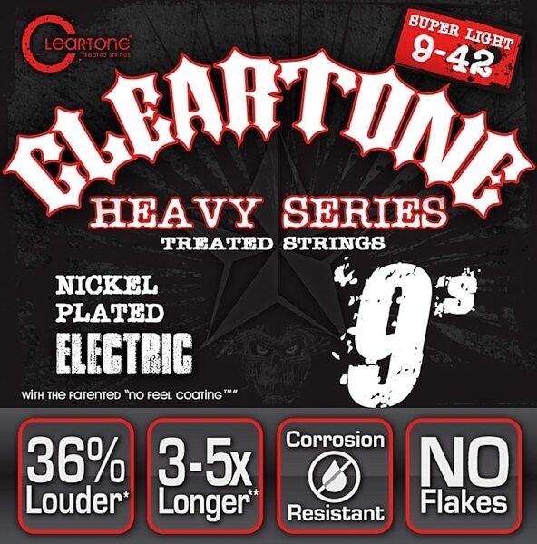 Cleartone Monster Heavy Electric Guitar Strings, 9509