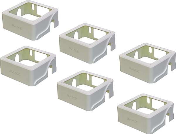 JMAZ MAD PAR COVER Lighting Accessory, White, 6-Pack, Action Position Back