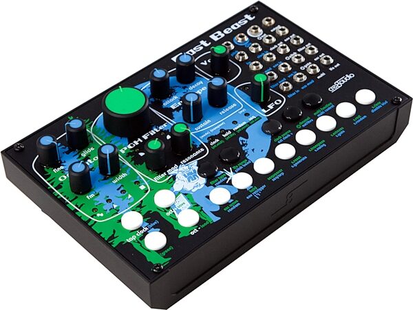 Cre8Audio East Beast Desktop Synthesizer, New, Action Position Back