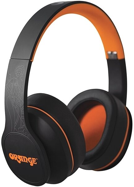 Orange Crest Edition MKII Headphones, New, Main