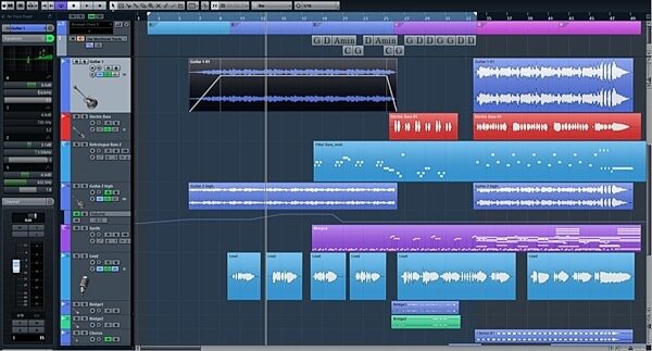 Steinberg Cubase Elements 7 Music Production Software, Screenshot