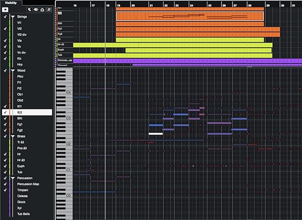 Steinberg Cubase Artist 13 Production Software, Action Position Back