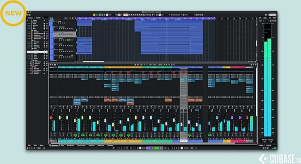 Steinberg Cubase Artist 14 Production Software - Perpetual License, Digital Download, Action Position Back
