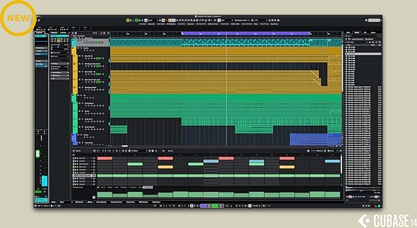 Steinberg Cubase Pro 14 Production Software - Perpetual License, Digital Download, Action Position Back