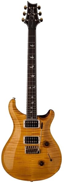 PRS Paul Reed Smith Custom 24 Wood Library Flame Top 30th Anniversary Electric Guitar, Honey