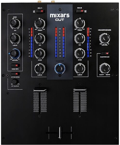 Mixars CUT DJ Mixer, 2-Channel, Main