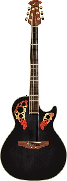 Ovation CV68 Celebrity Viper Acoustic Electric Guitar with EQ, Black