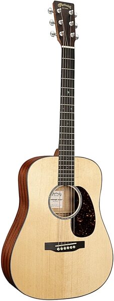Martin D Junior E Acoustic-Electric Guitar (with Soft Case), New, Action Position Back