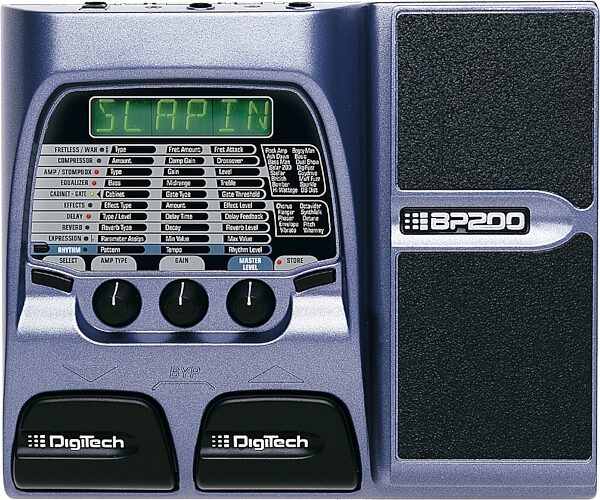 DigiTech BP200 Bass Modeling Processor, Main