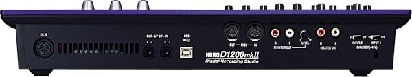 Korg D1200MKII 12-Track Digital Recorder, Rear