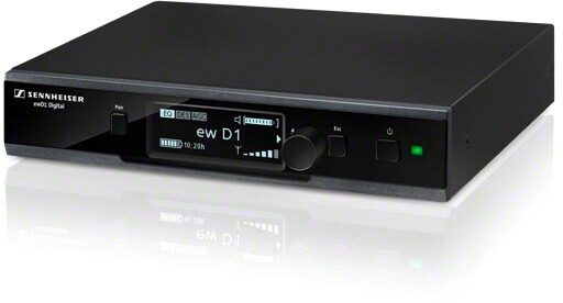 Sennheiser EW D1-ME 3 Digital Wireless Presenter Headset Microphone Set, Receiver
