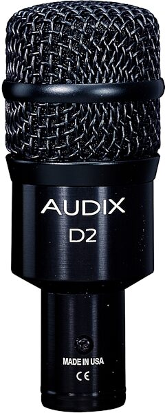 Audix D2 Dynamic Hypercardioid Instrument Microphone, Warehouse Resealed, Main